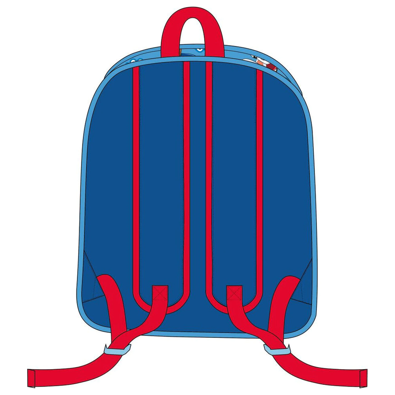 Mancs őrjárat 3D táska hátizsák 30cm termékfotó