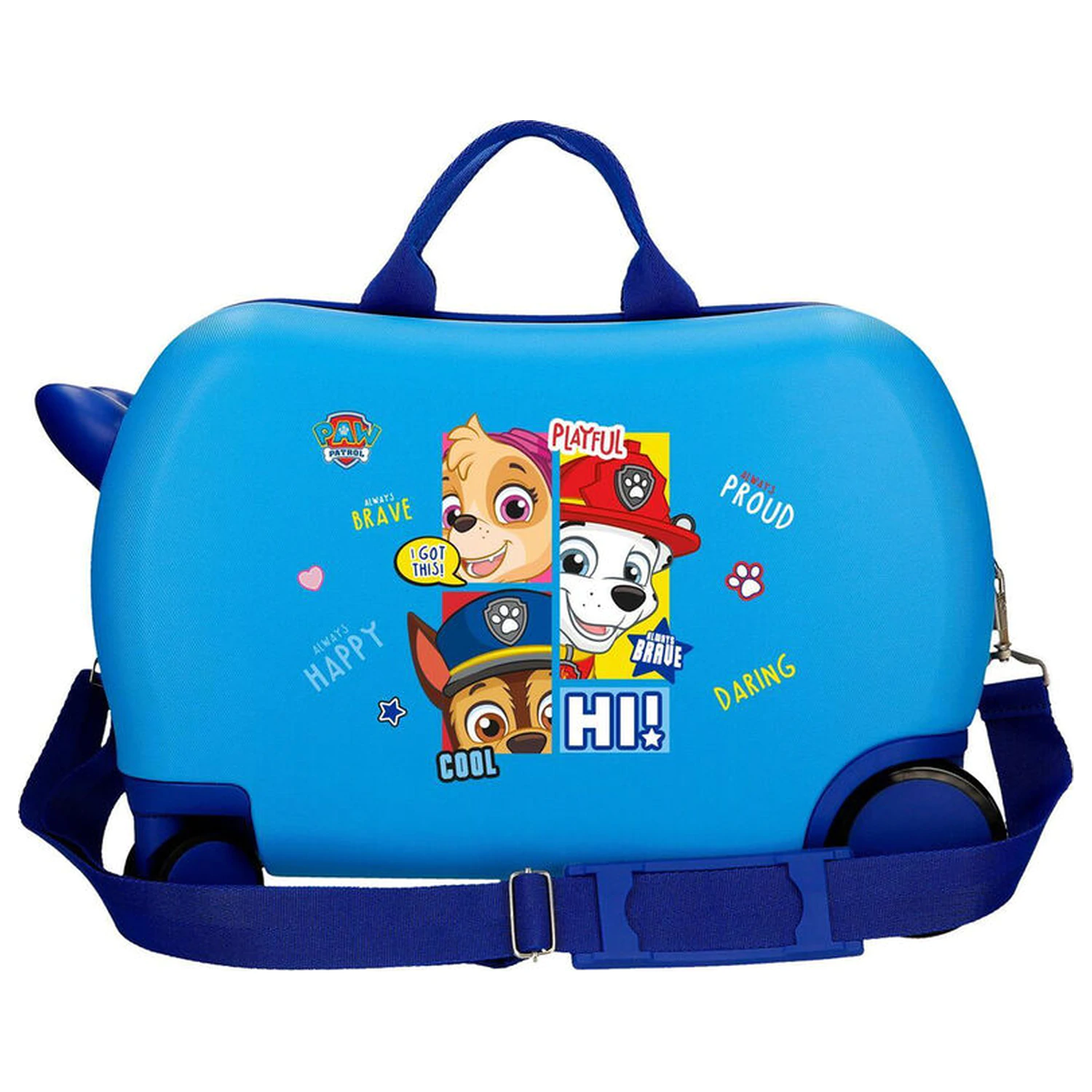 Mancs őrjárat Be Happy ABS táska bőrönd 45cm termékfotó