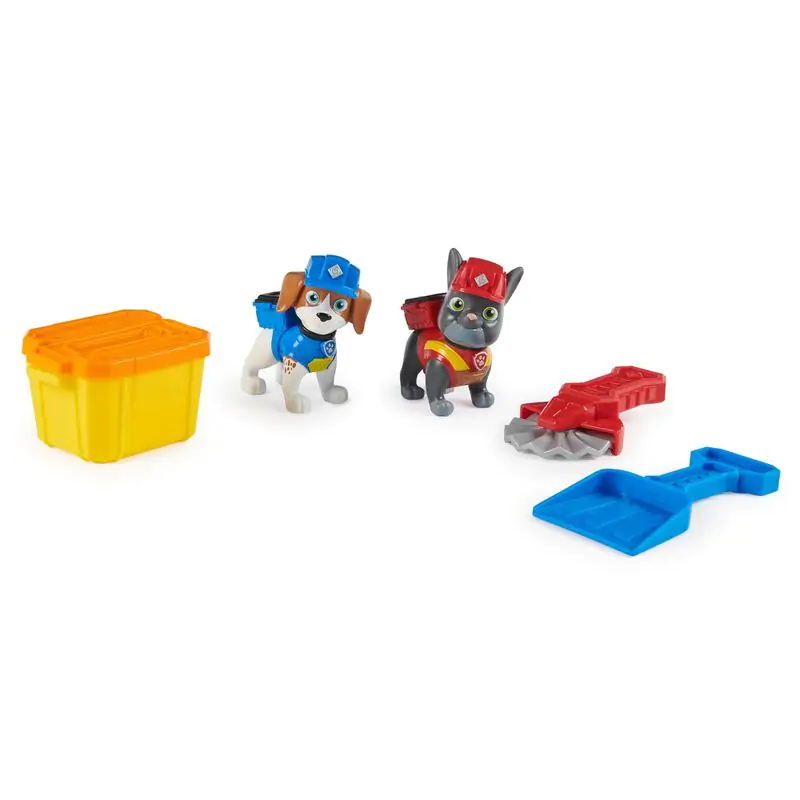 Paw Patrol Charger Wheeler Rubble & Crew 2db-os figura csomag termékfotó