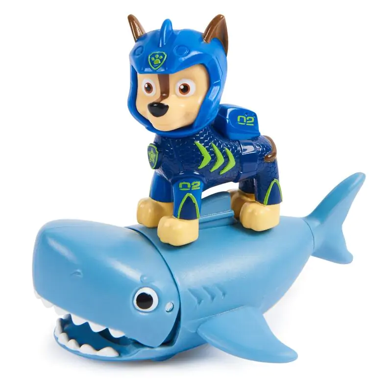 Paw Patrol Chase Aqua Pups Figur termékfotó