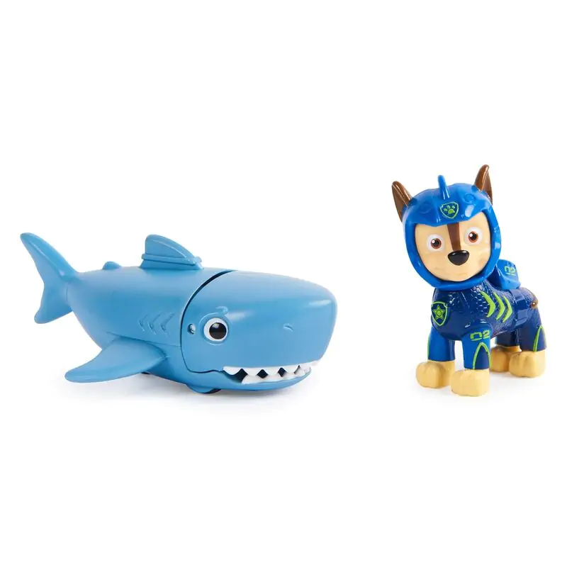 Paw Patrol Chase Aqua Pups Figur termékfotó