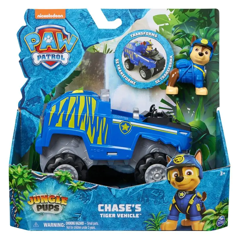 Paw Patrol Chase Jungle Pups Fahrzeug und Figuren termékfotó