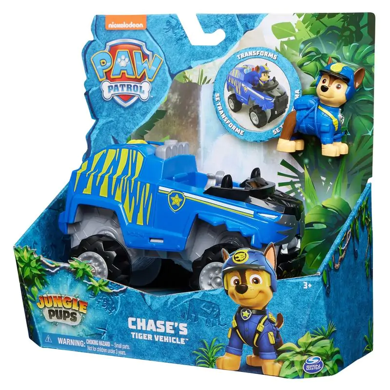 Paw Patrol Chase Jungle Pups Fahrzeug und Figuren termékfotó