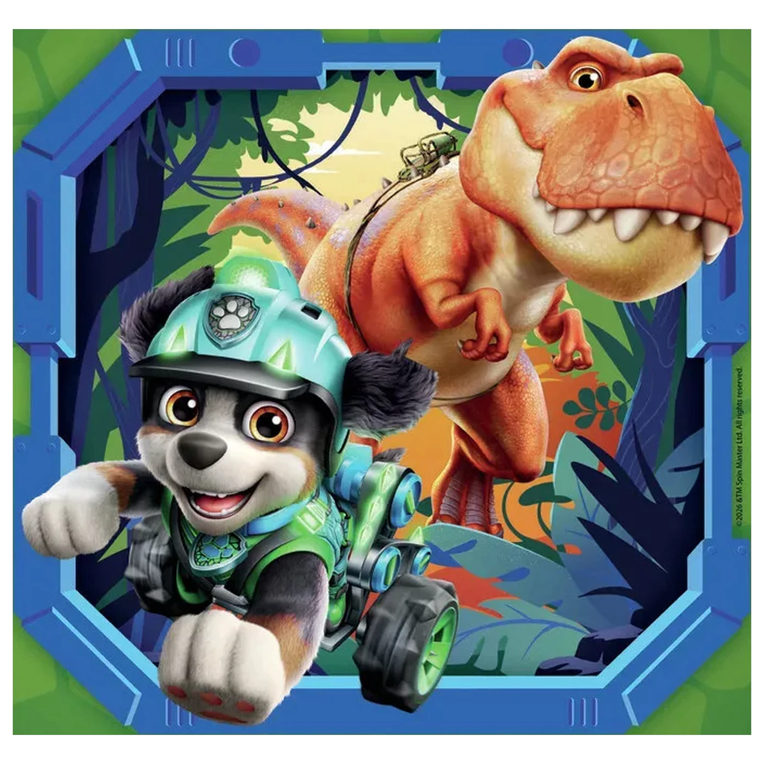 Mancs Őrjárat Dino Movie 3x48 db-os puzzle termékfotó