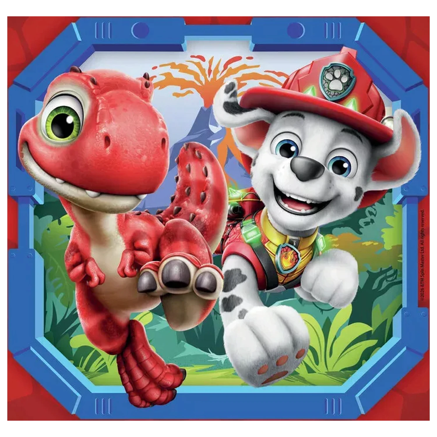 Mancs Őrjárat Dino Movie 3x48 db-os puzzle termékfotó