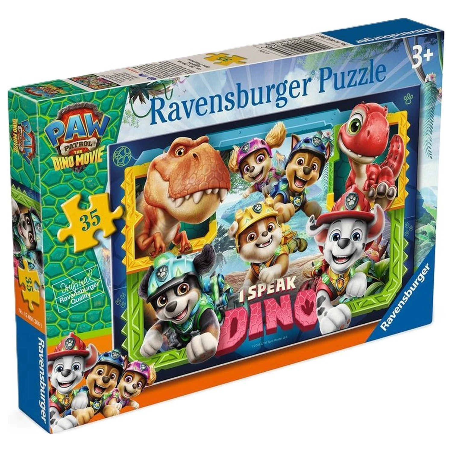 Mancs őrjárat Dino Movie puzzle 35db-os termékfotó