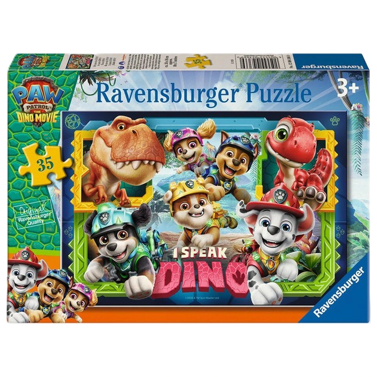 Mancs őrjárat Dino Movie puzzle 35db-os termékfotó