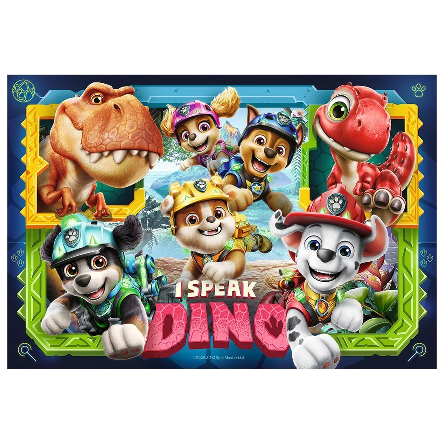 Mancs őrjárat Dino Movie puzzle 35db-os termékfotó