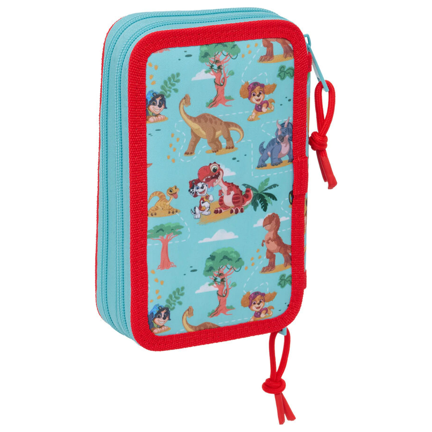 Mancs őrjárat Dino Rescue dupla tolltartó 29db-os termékfotó