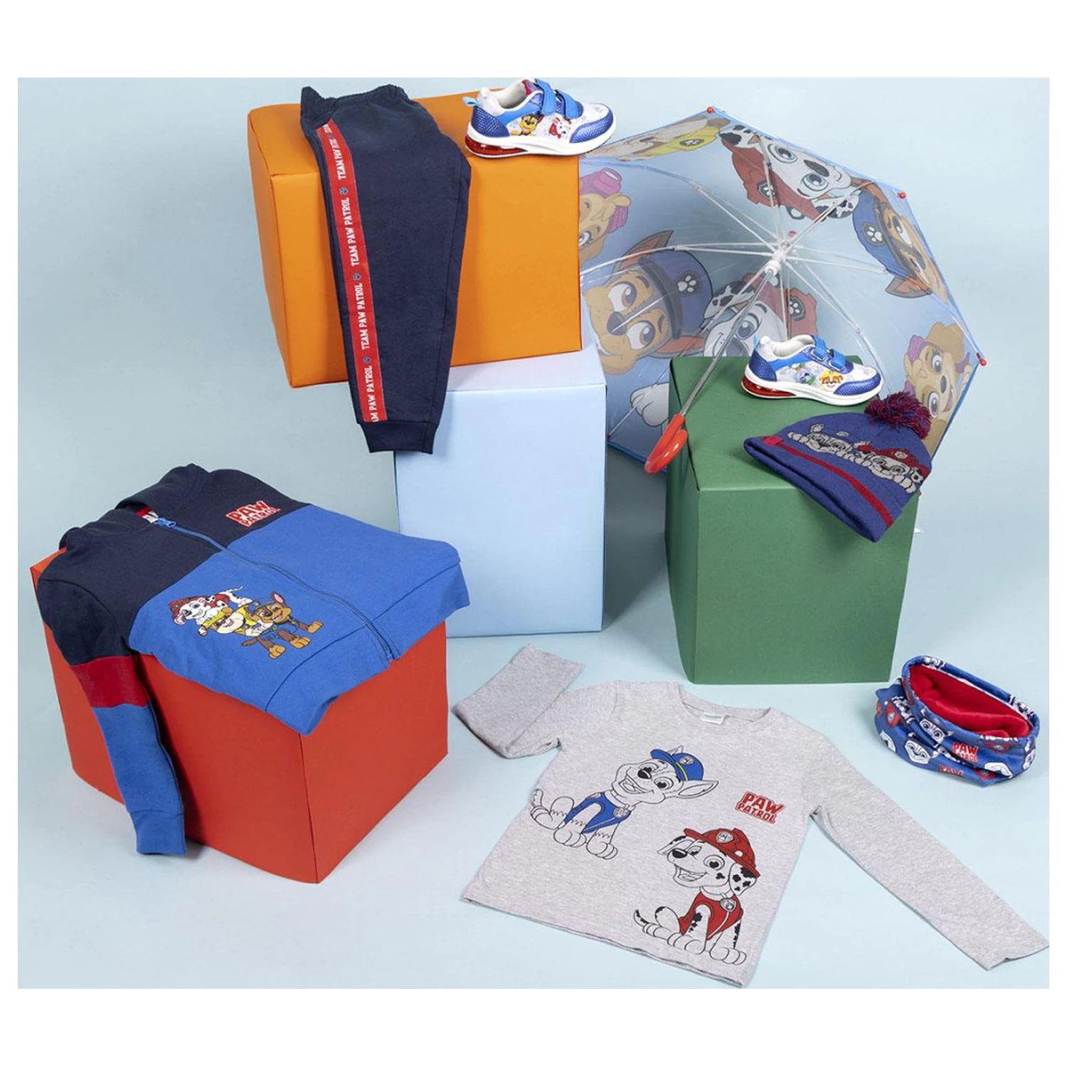 Mancs Őrjárat Fun gyerek átlátszó esernyő Ø71 cm termékfotó