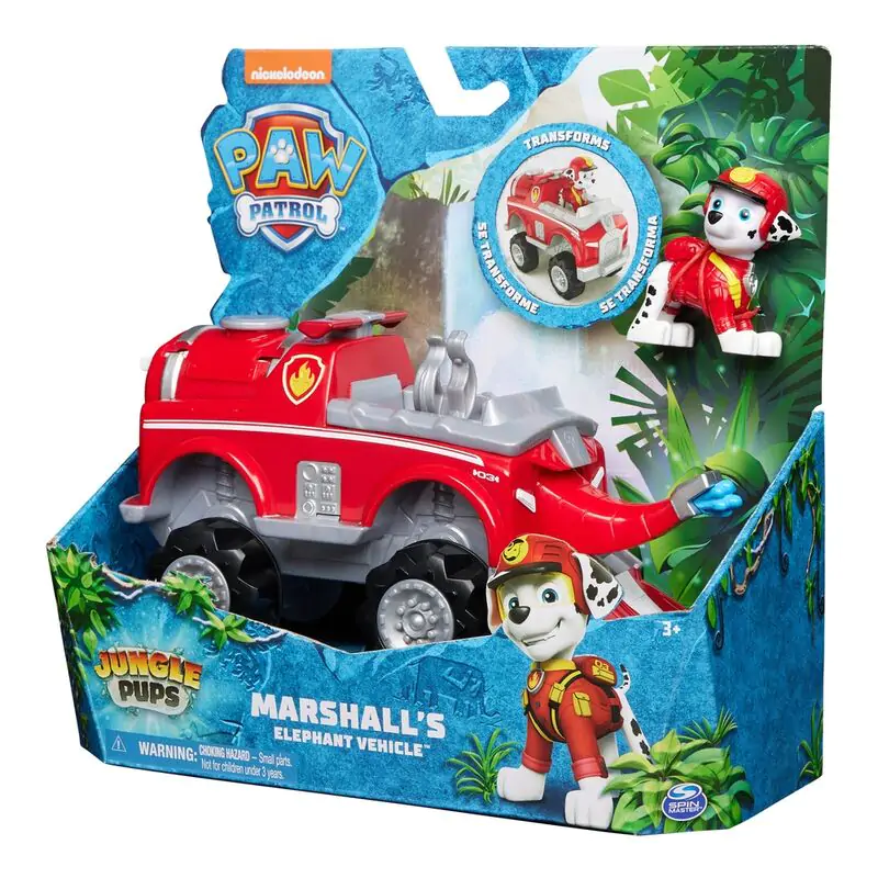 Paw Patrol Marshall Jungle Pups Fahrzeug und Figuren termékfotó