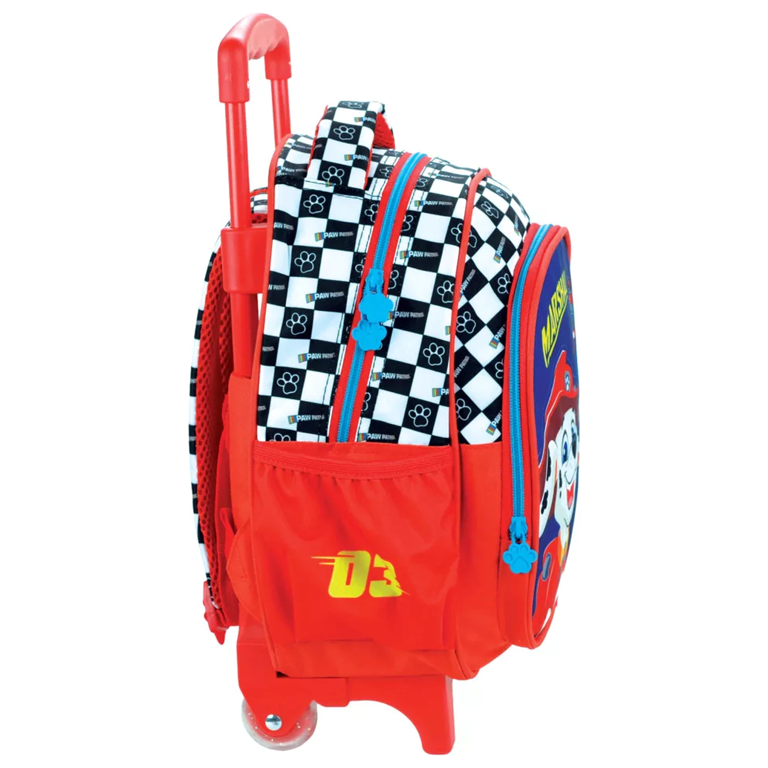 Mancs Őrjárat Marshall Racing gurulós ovis hátizsák, táska 30 cm termékfotó