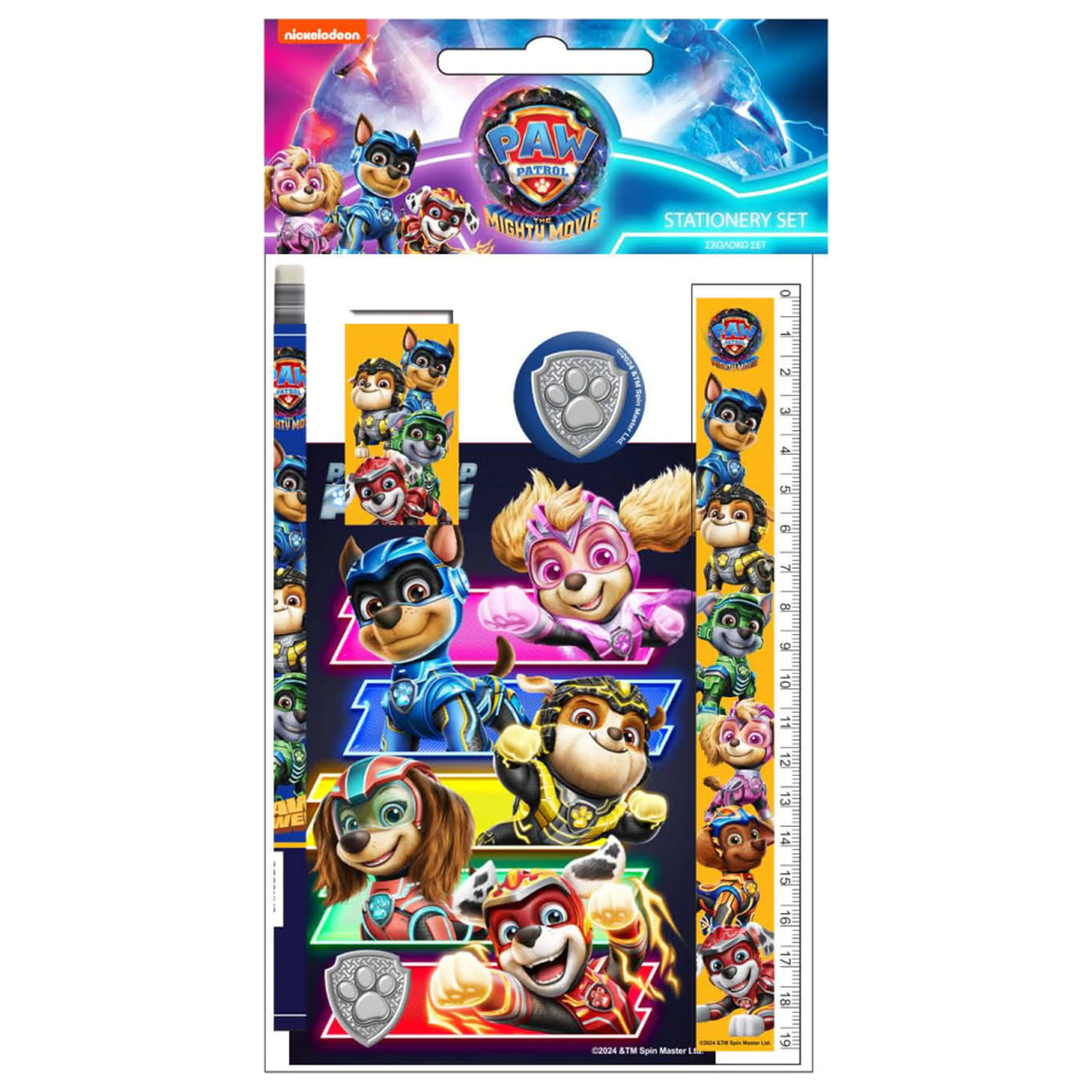 Mancs Őrjárat Power Up írószer szett 5 db-os termékfotó