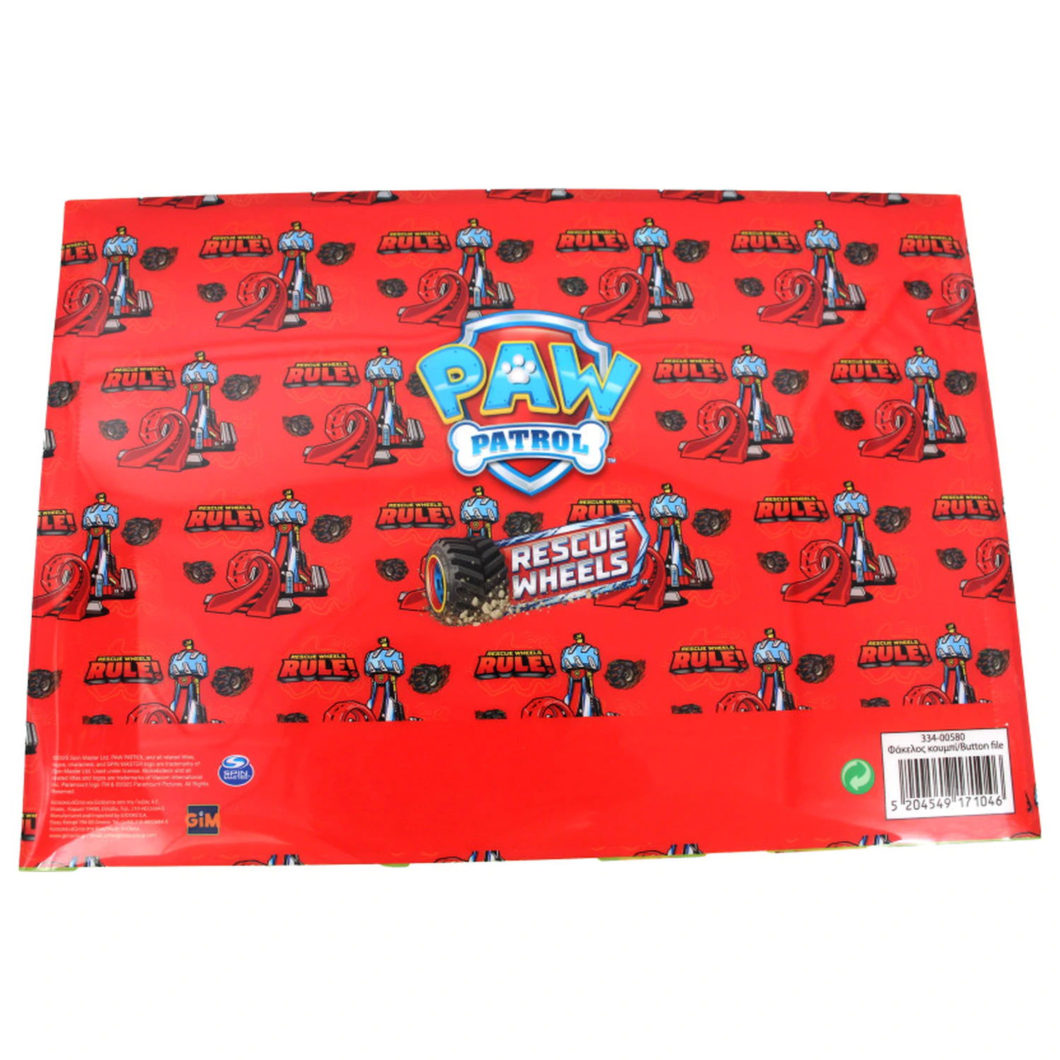 Mancs Őrjárat Rescue Wheels A/4 Irattartó tasak termékfotó