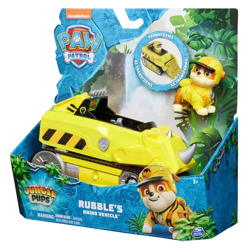 Paw Patrol Rubble Jungle Pups Fahrzeug und Figuren termékfotó