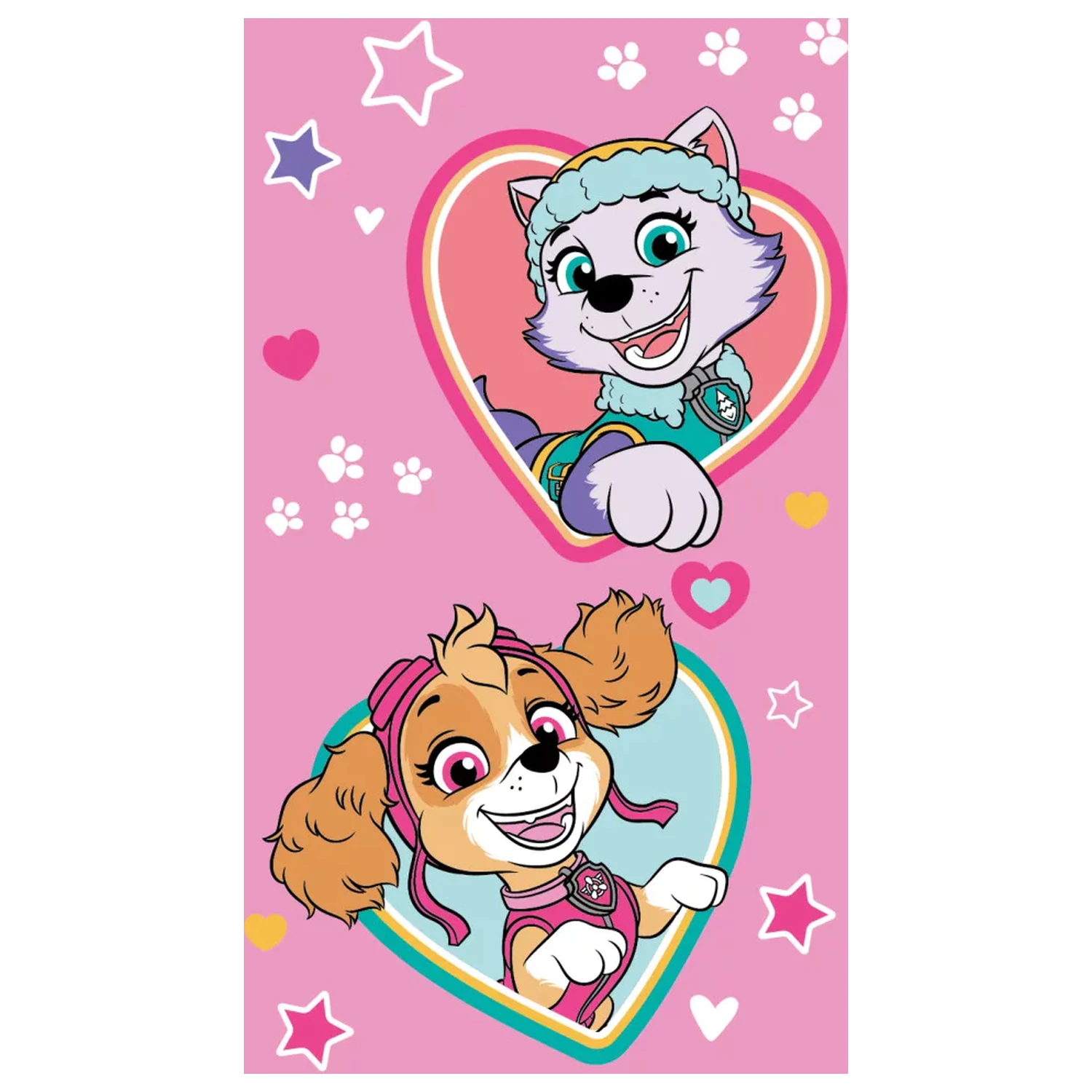 Mancs Őrjárat Sweet Paws kéztörlő, arctörlő, törölköző 30x50cm termékfotó
