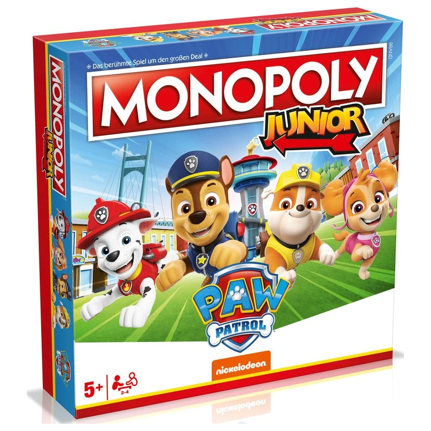 Mancs őrjárat társasjáték Monopoly gyerek német nyelvű termékfotó