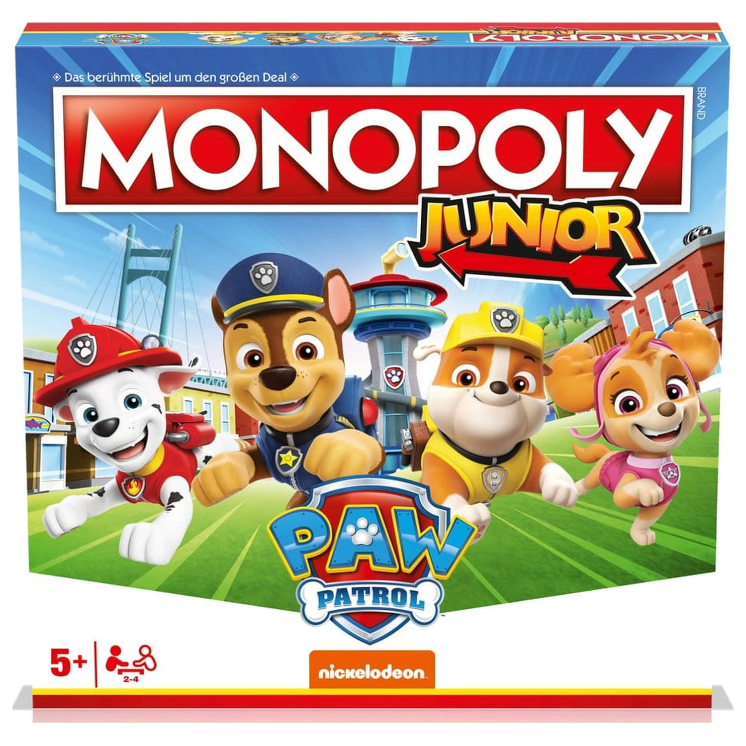 Mancs őrjárat társasjáték Monopoly gyerek német nyelvű termékfotó