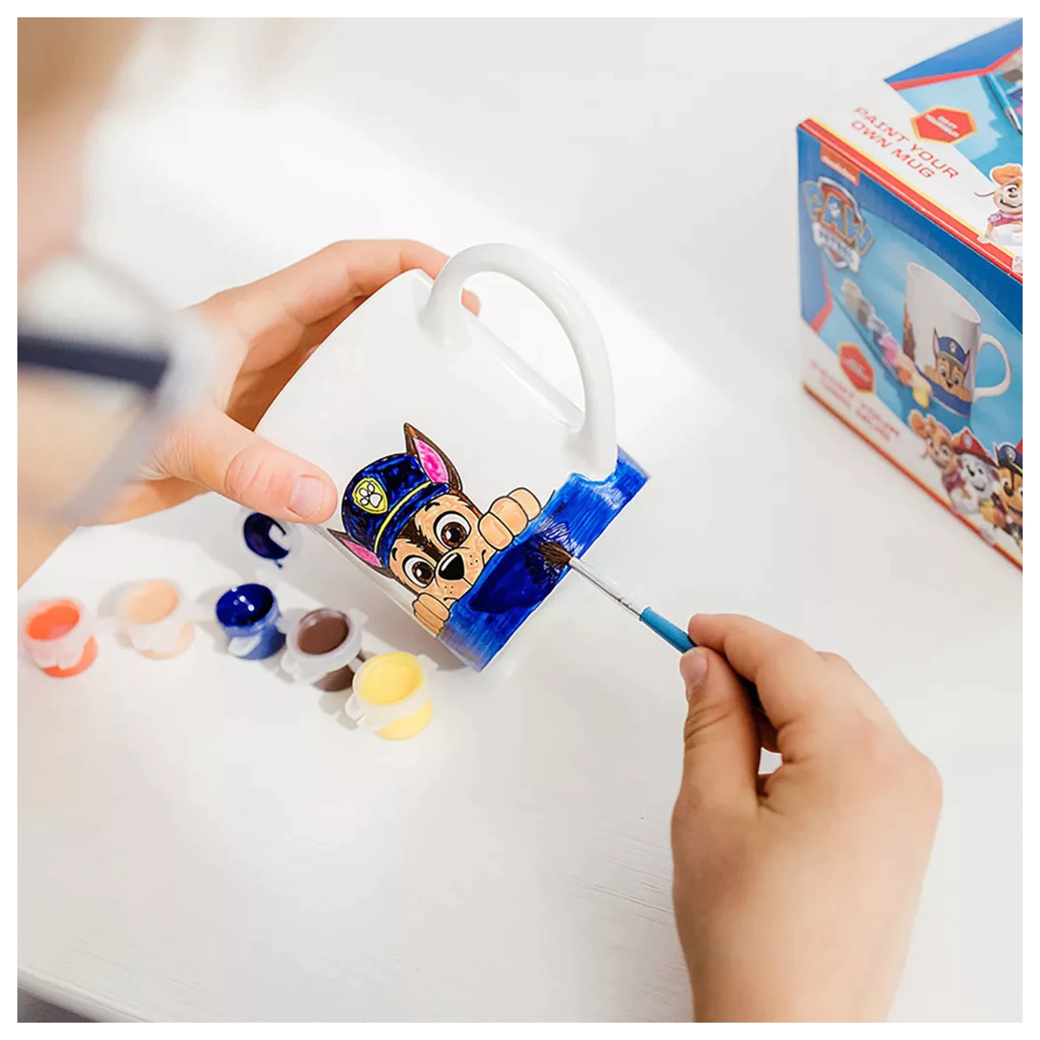 Mancs Őrjárat Team festhető porcelán bögre 235 ml termékfotó