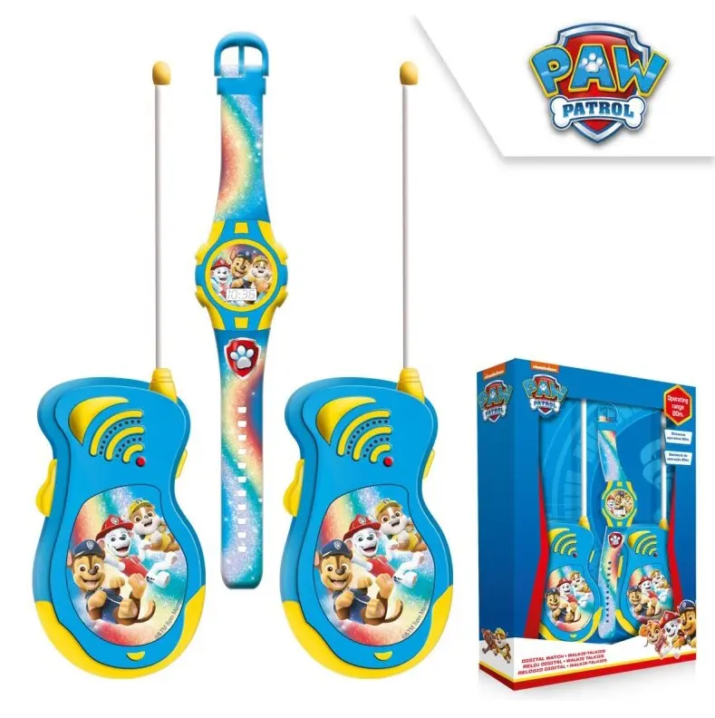 Mancs Őrjárat Walkie Talkie + digitális karóra szett termékfotó