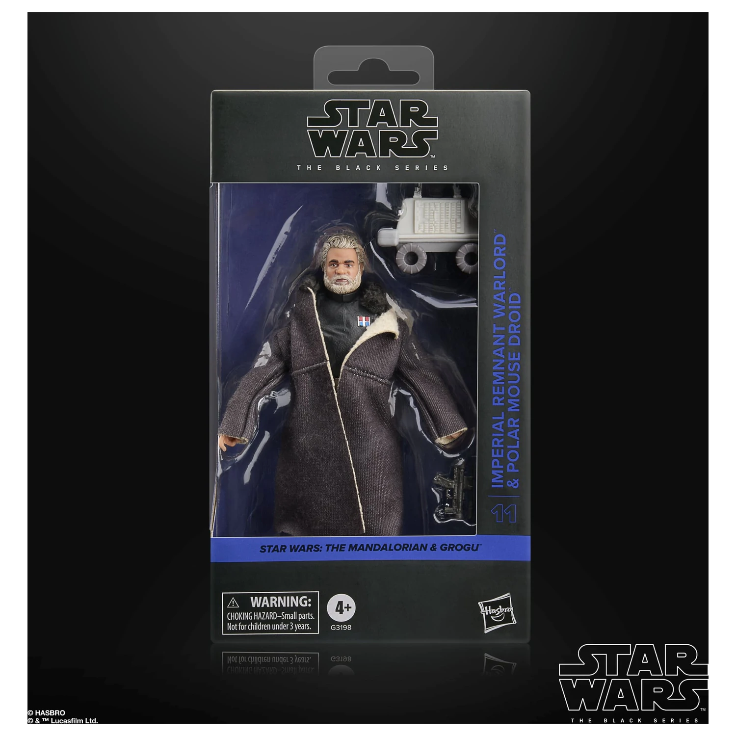 Mandalorian & Grogu Imperial Warlord figura Black Series 15cm termékfotó
