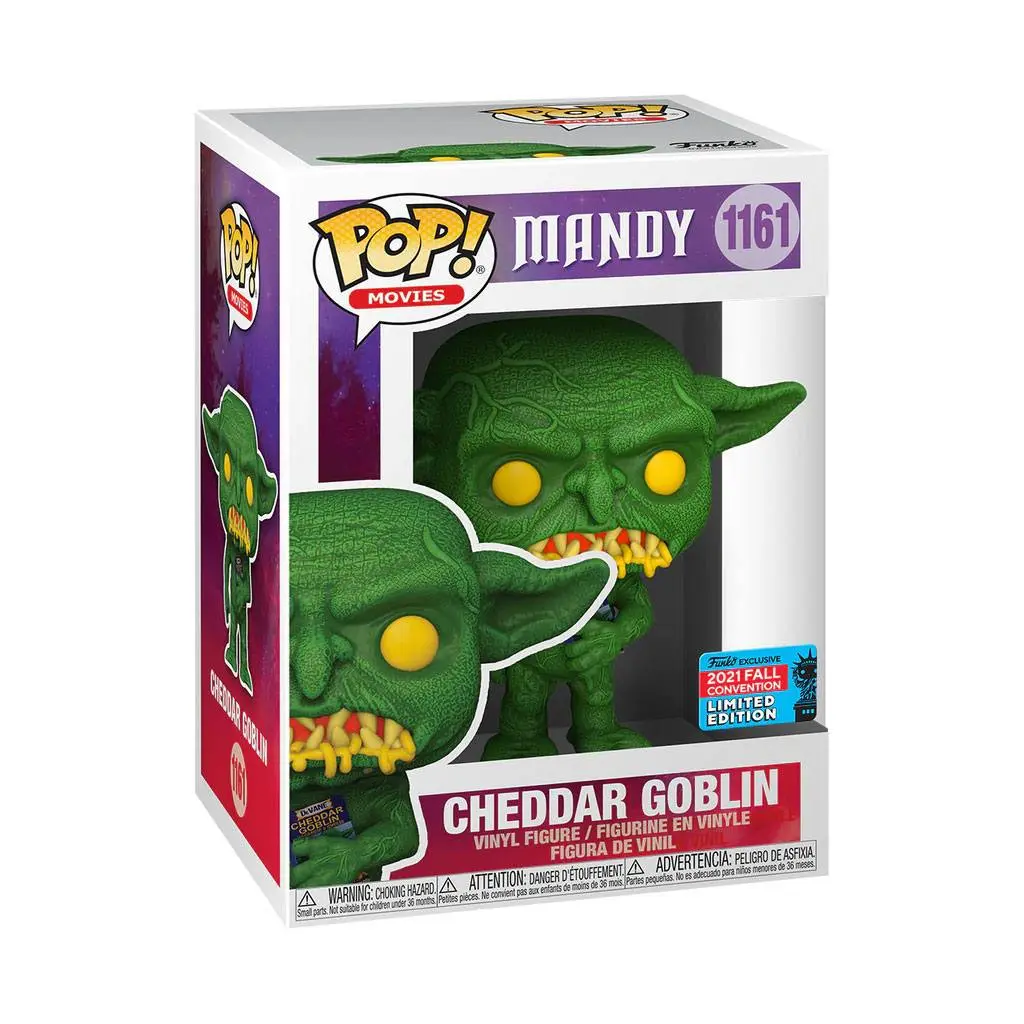 Mandy POP! Movies Vinyl figura Cheddar Goblin Exkluzív 9 cm termékfotó