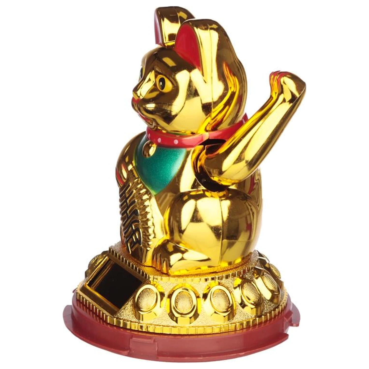 MANEKI-NEKO Good Luck napelemes figura 14 cm termékfotó