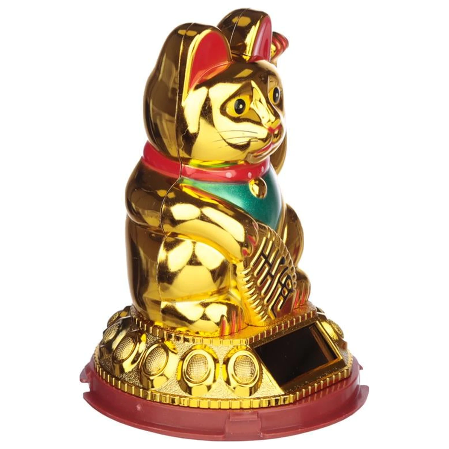 MANEKI-NEKO Good Luck napelemes figura 14 cm termékfotó
