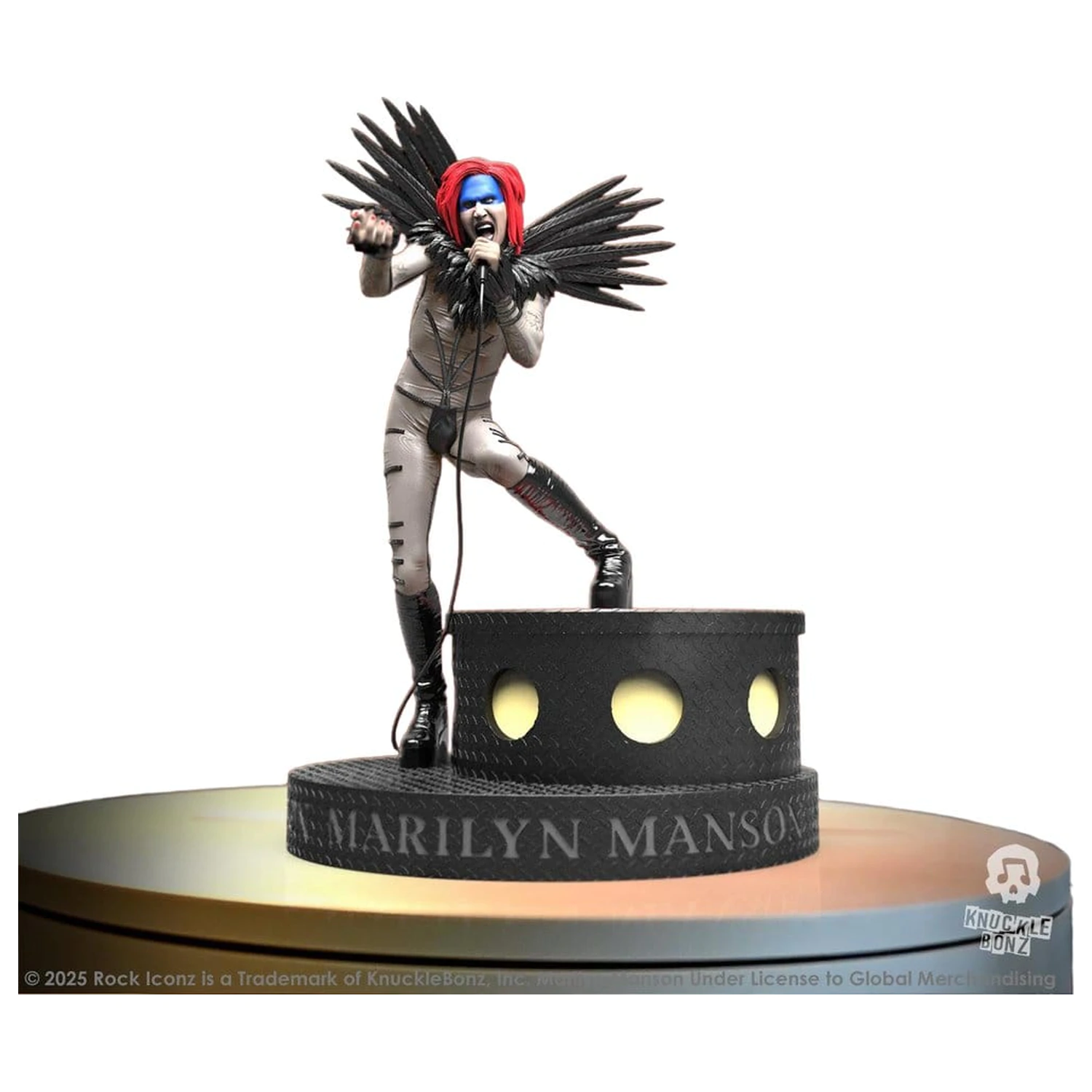 Marilyn Manson Rock Iconz Marilyn Manson II szobor figura 24 cm termékfotó