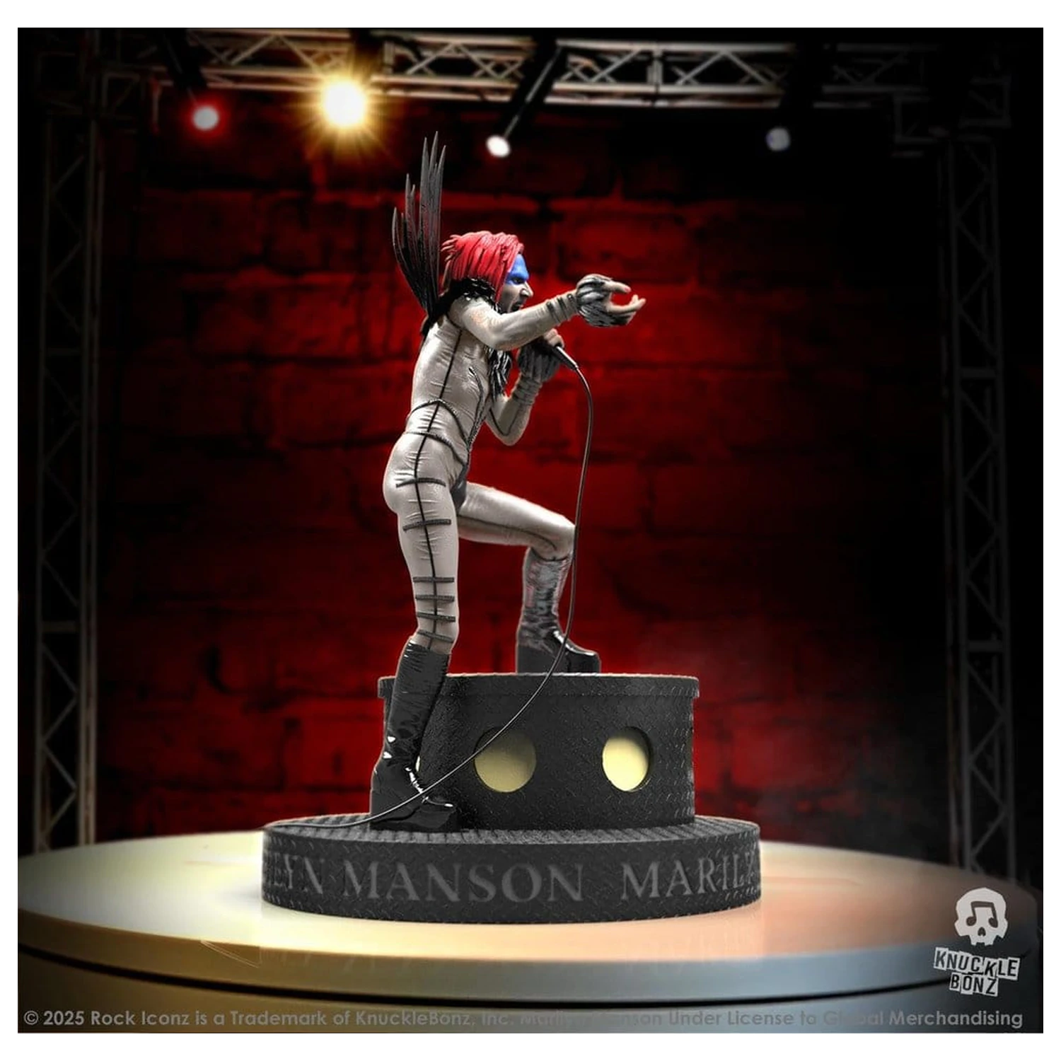 Marilyn Manson Rock Iconz Marilyn Manson II szobor figura 24 cm termékfotó