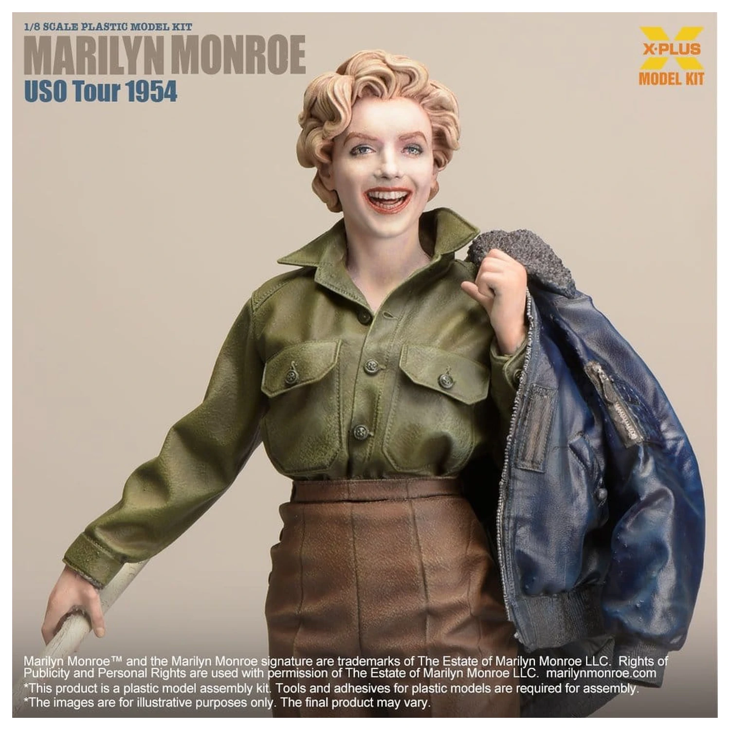 Marilyn Monroe 1/8 (Reproduction) Műanyag modell készlet 26 cm termékfotó