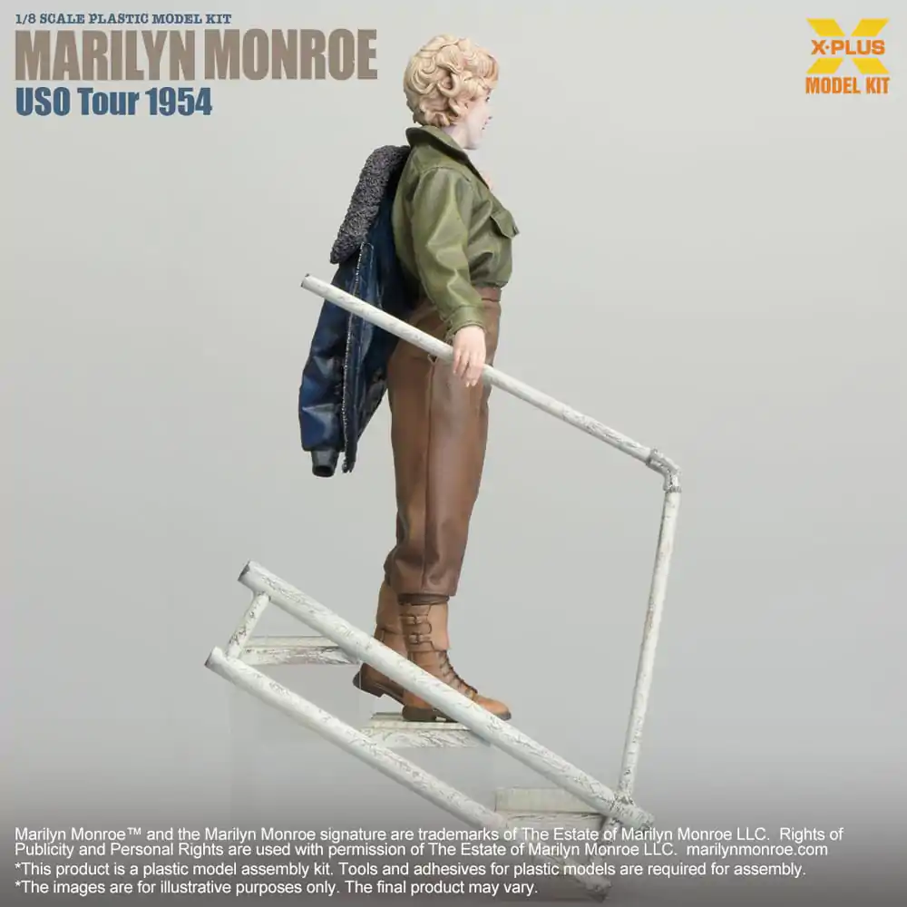 Marilyn Monroe 1/8 USO Tour 1954 Műanyag modell készlet 25 cm termékfotó