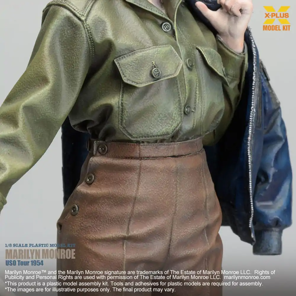 Marilyn Monroe 1/8 USO Tour 1954 Műanyag modell készlet 25 cm termékfotó