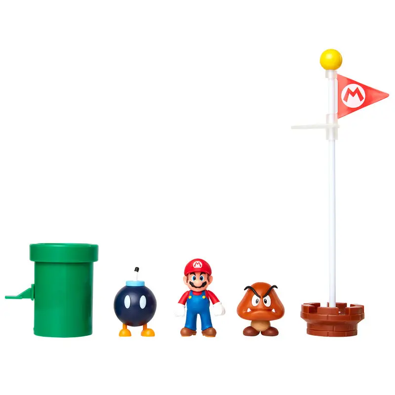 Mario Bros Acorn Plains dioráma termékfotó