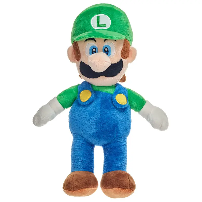 Mario Bros Luigi plüssfigura 35cm termékfotó