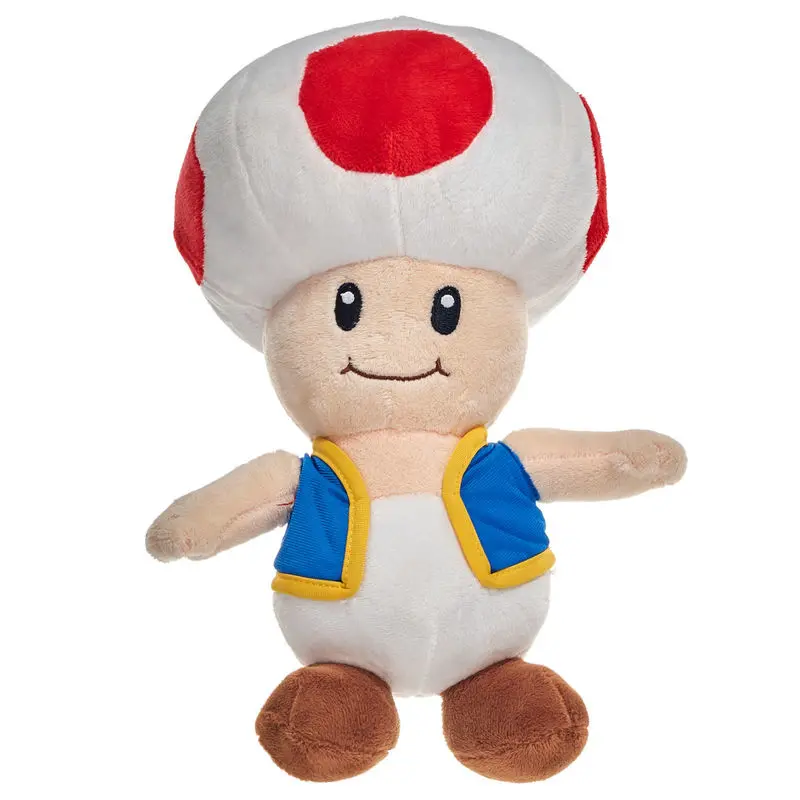 Mario Bros Toad soft plush toy 30cm termékfotó