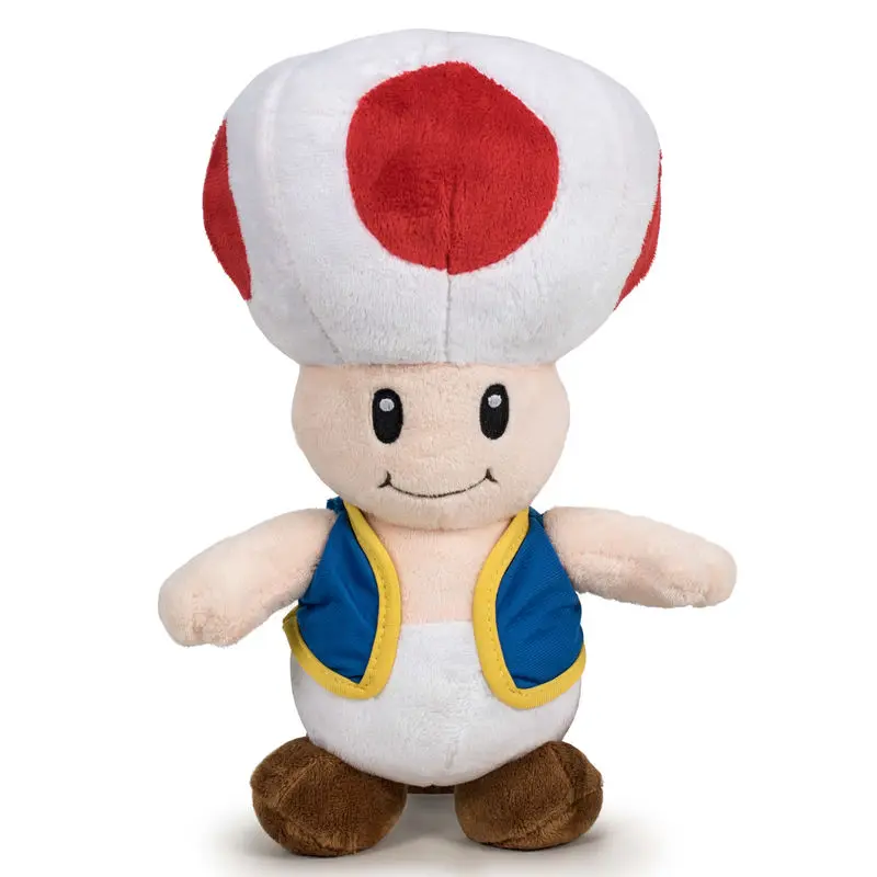 Mario Bros Toad soft plush toy 30cm termékfotó