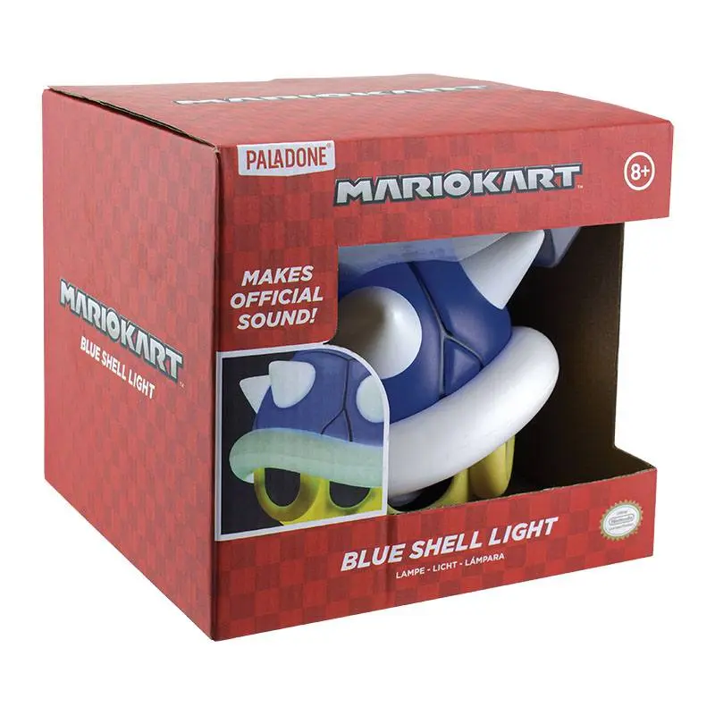 Mario Kart Box Light with Sound Blue Shell 14 cm termékfotó