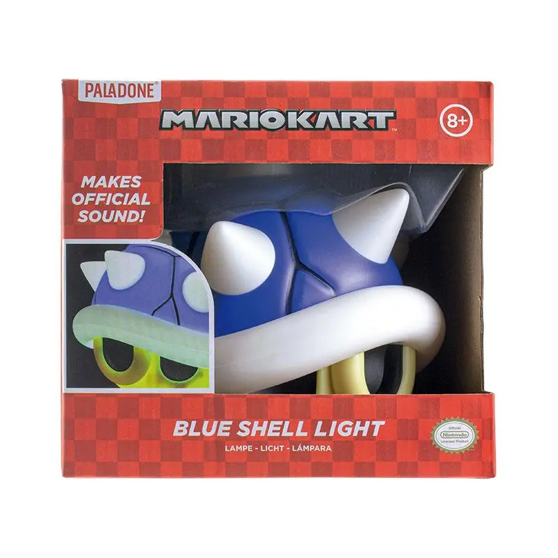 Mario Kart Box Light with Sound Blue Shell 14 cm termékfotó