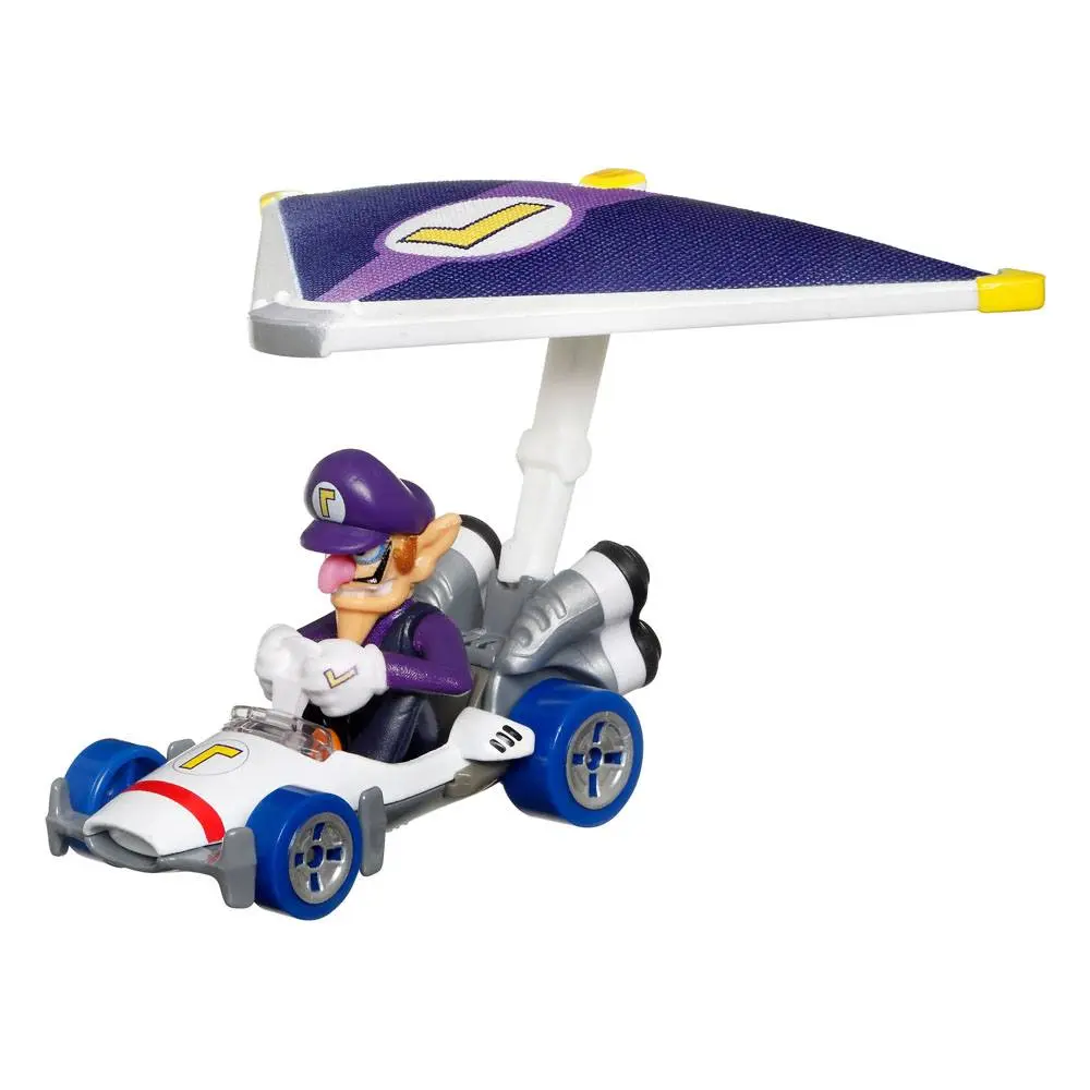 Mario Kart Hot keréks Diecast 1/64 Yoshi, Waluigi, Mario jármű csomag termékfotó