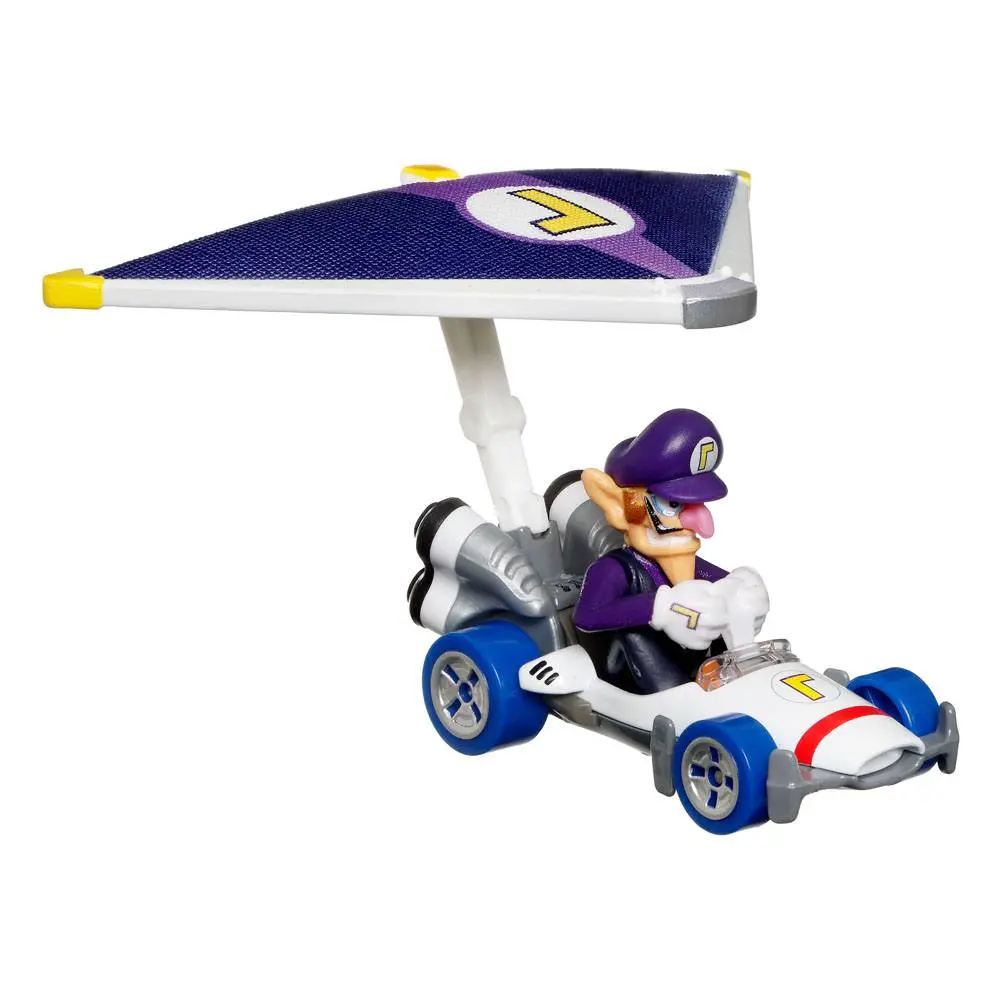 Mario Kart Hot keréks Diecast 1/64 Yoshi, Waluigi, Mario jármű csomag termékfotó