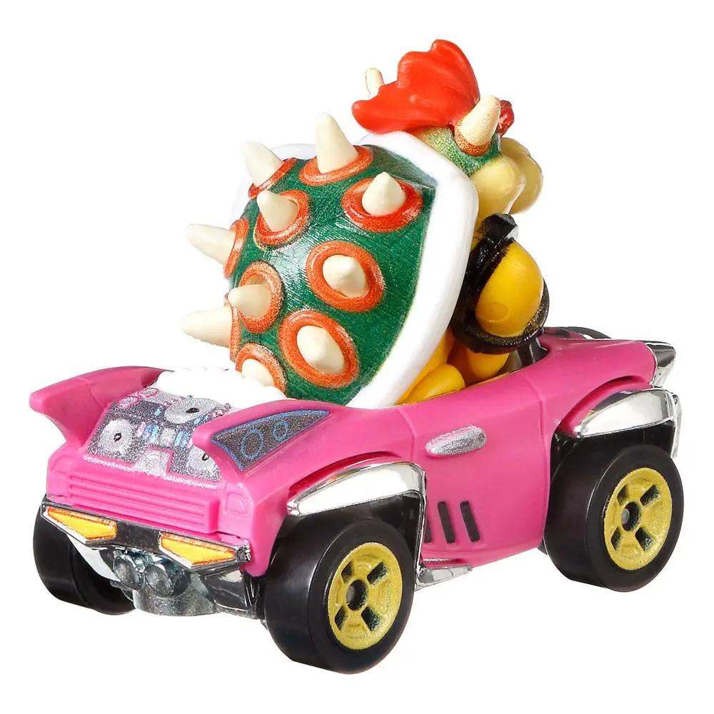 Mario Kart Hot Wheels Diecast jármű 1/64 Bowser (Badwagon) 8 cm termékfotó