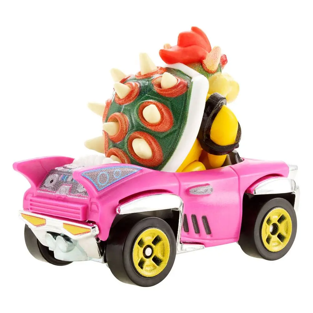 Mario Kart Hot Wheels Diecast jármű 1/64 Bowser (Badwagon) 8 cm termékfotó