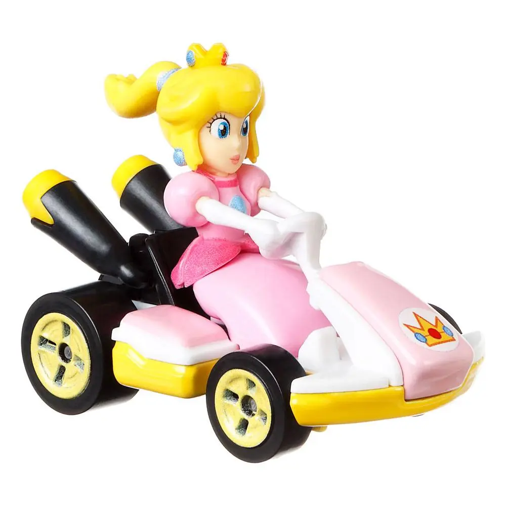 Mario Kart Hot Wheels Diecast Vehicle 1/64 Princess Peach (Standard Kart) 5 cm termékfotó