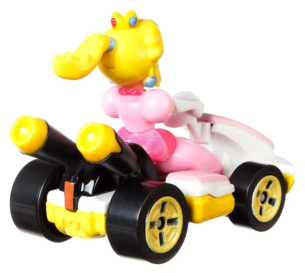 Mario Kart Hot Wheels Diecast Vehicle 1/64 Princess Peach (Standard Kart) 5 cm termékfotó