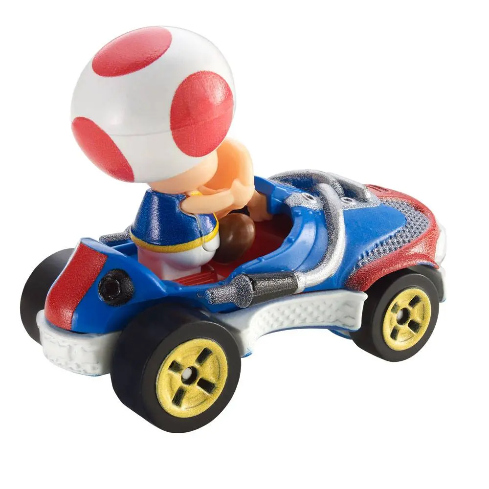 Mario Kart Hot Wheels Diecast Vehicle 1/64 Toad (Sneeker) 8 cm termékfotó