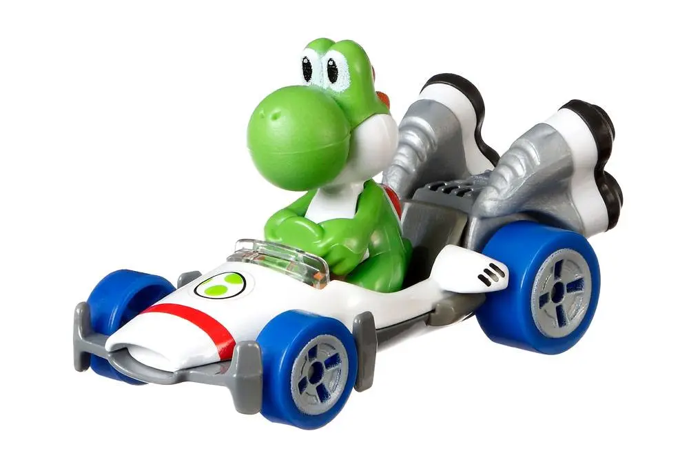 Mario Kart Hot Wheels Diecast Vehicle 1/64 Yoshi (B Dasher) 8 cm termékfotó