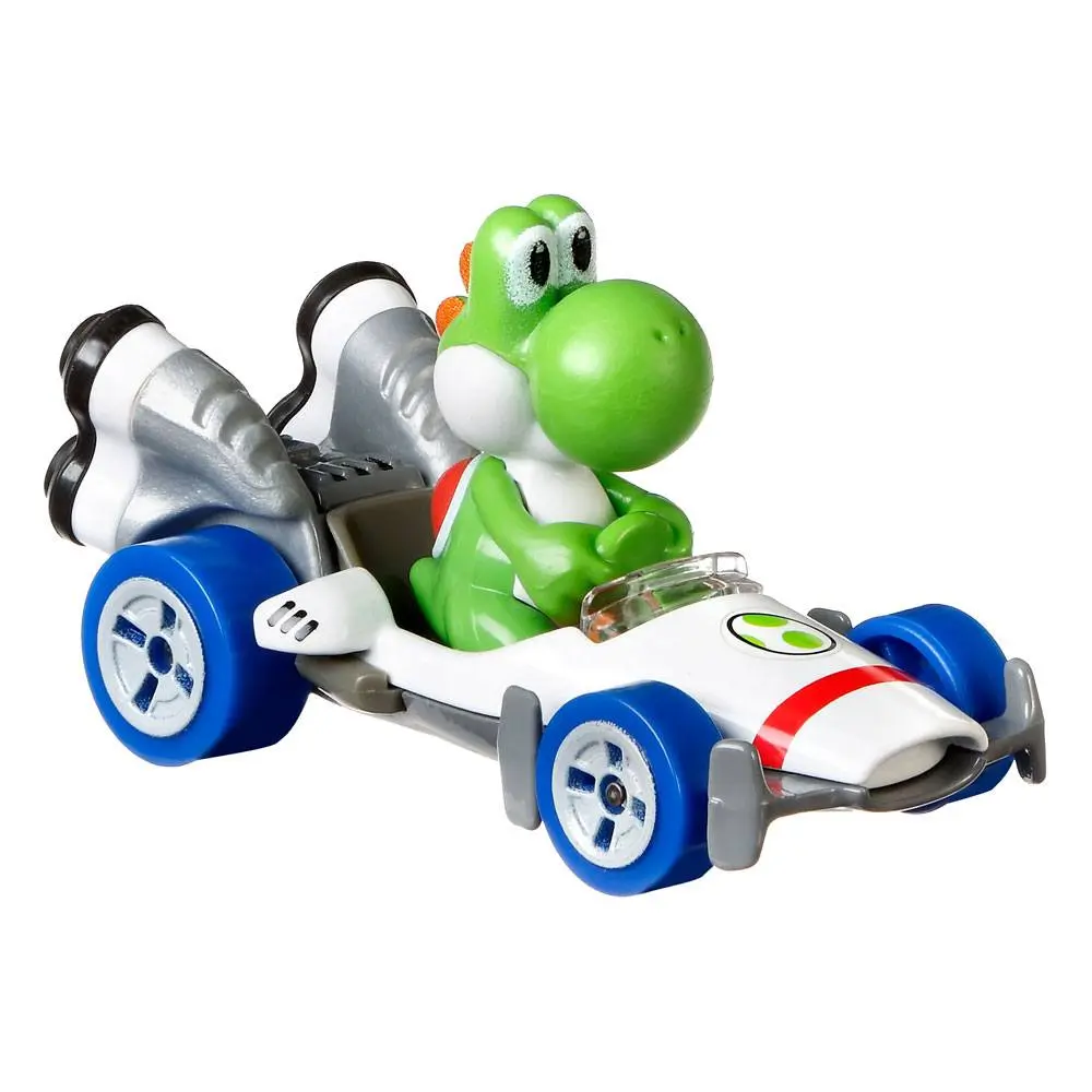 Mario Kart Hot Wheels Diecast Vehicle 1/64 Yoshi (B Dasher) 8 cm termékfotó
