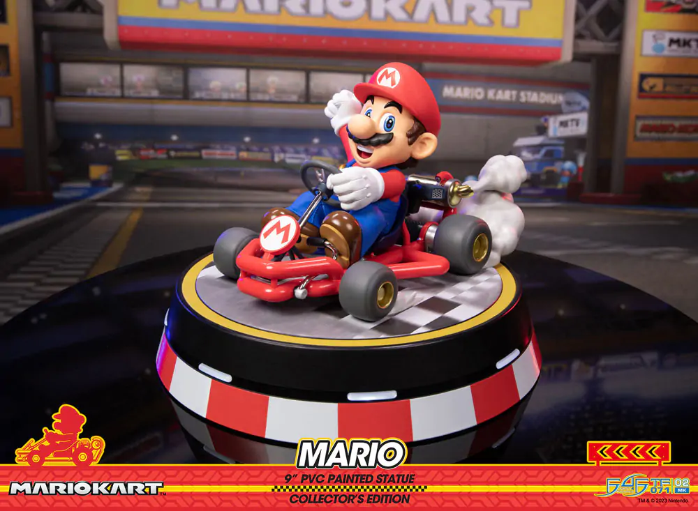 Mario Kart Mario Collector's Edition PVC szobor figura 22 cm termékfotó