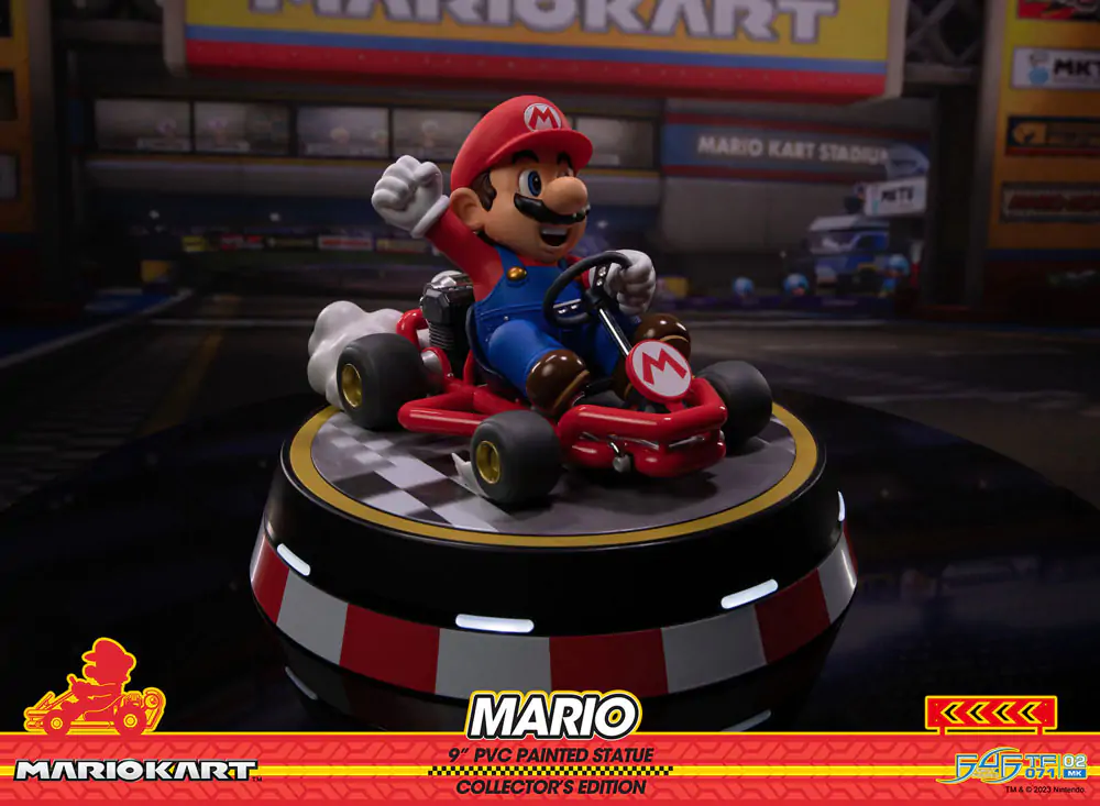 Mario Kart Mario Collector's Edition PVC szobor figura 22 cm termékfotó